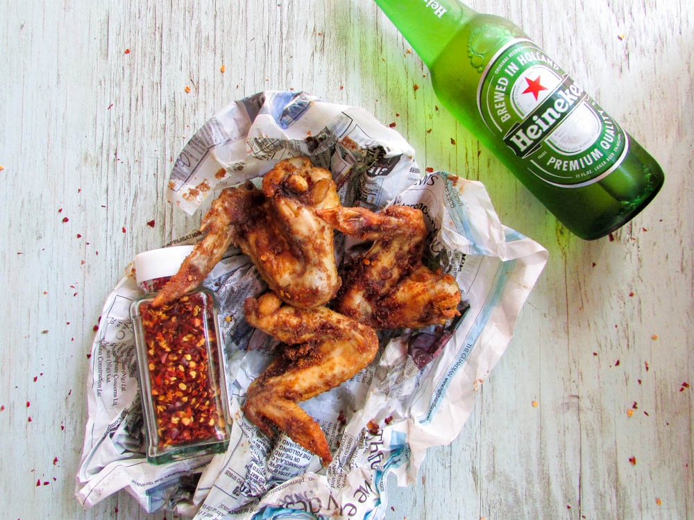 Drunken Suya Wings