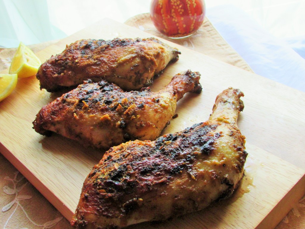 Spicy Roasted Chicken Leg