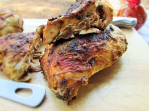Spicy Roasted Chicken Leg