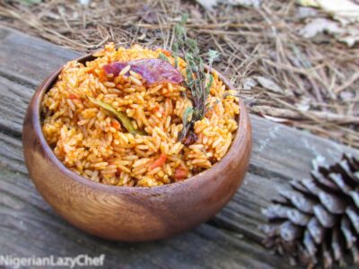 Iwuk Edesi. (Native Jollof Rice). The Need to Live and Let Live